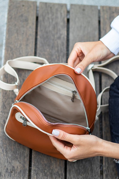 Zoozie Bags Oslo - Tan, Beige Zoozie Bags Oslo - Tan, Beige